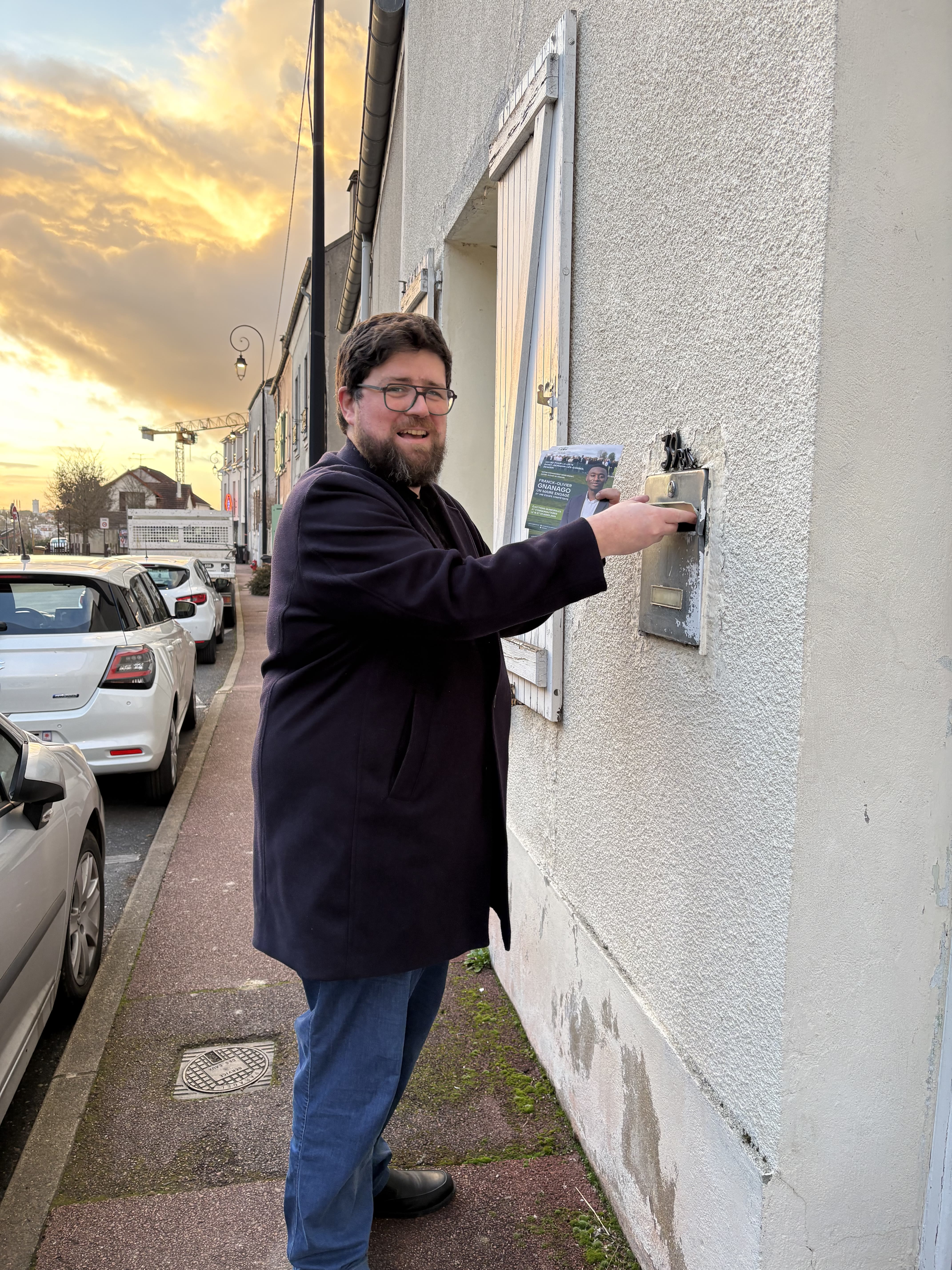 Réunion de quartier + tracts